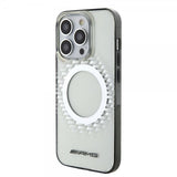 Mercedes Benz iPhone 15 Pro Max Deksel Rhombus Pattern MagSafe AMG Transparent