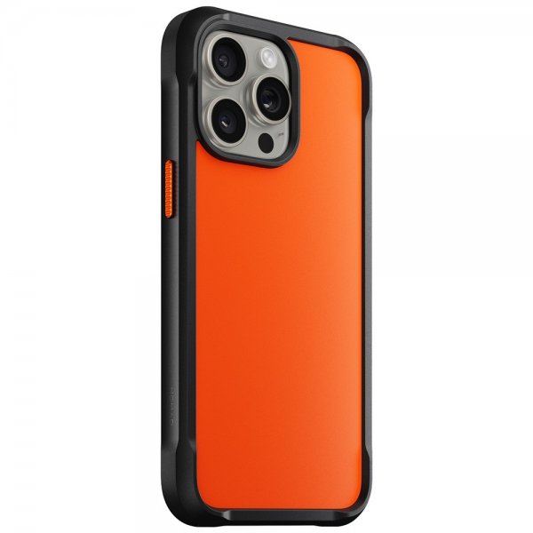 Nomad iPhone 15 Pro Max Deksel Rugged Case Ultra Orange