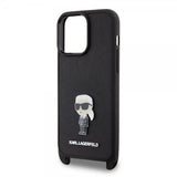 Karl Lagerfeld iPhone 15 Pro Max Deksel Saffiano Crossbody Svart