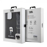 Karl Lagerfeld iPhone 15 Pro Max Deksel Saffiano Crossbody Svart