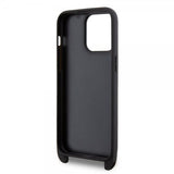 Karl Lagerfeld iPhone 15 Pro Max Deksel Saffiano Karl & Choupette Crossbody Svart