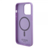 Guess iPhone 15 Pro Max Deksel Saffiano MagSafe Lilla