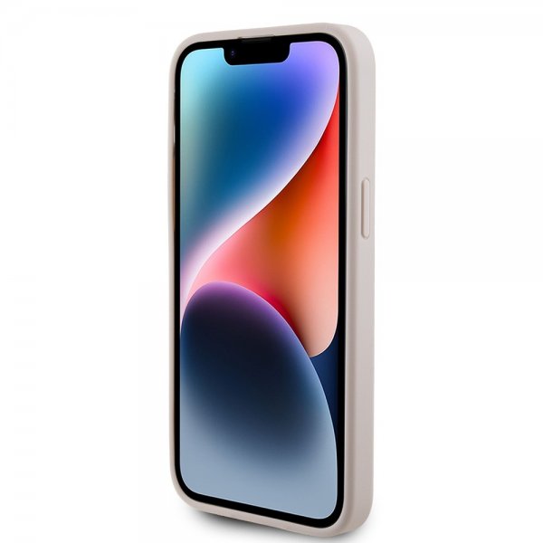 Guess iPhone 15 Pro Max Deksel Saffiano MagSafe Rosa