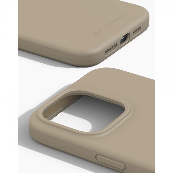 Ideal of Sweden iPhone 15 Pro Max Deksel Silicone Case MagSafe Beige