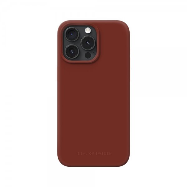 Ideal of Sweden iPhone 15 Pro Max Deksel Silicone Case MagSafe Dark Amber