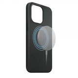 Xqisit iPhone 15 Pro Max Deksel Silicone Case MagSafe Svart