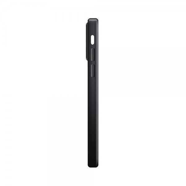 Xqisit iPhone 15 Pro Max Deksel Silicone Case Svart