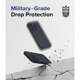 Ringke iPhone 15 Pro Max Deksel Silicone Magnetic Deep Blue