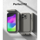 Ringke iPhone 15 Pro Max Deksel Silicone Magnetic Grå