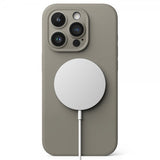 Ringke iPhone 15 Pro Max Deksel Silicone Magnetic Grå