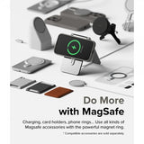 Ringke iPhone 15 Pro Max Deksel Silicone Magnetic Grå