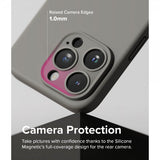 Ringke iPhone 15 Pro Max Deksel Silicone Magnetic Grå