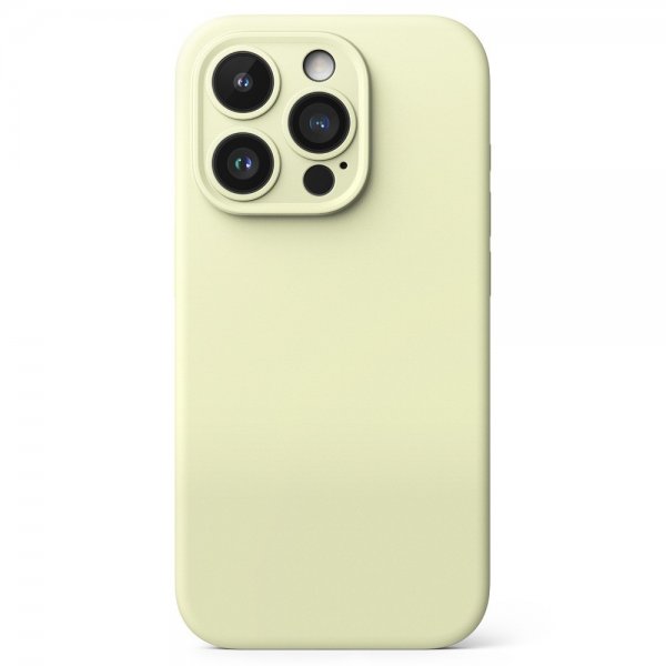 Ringke iPhone 15 Pro Max Deksel Silicone Magnetic Sunny Lime