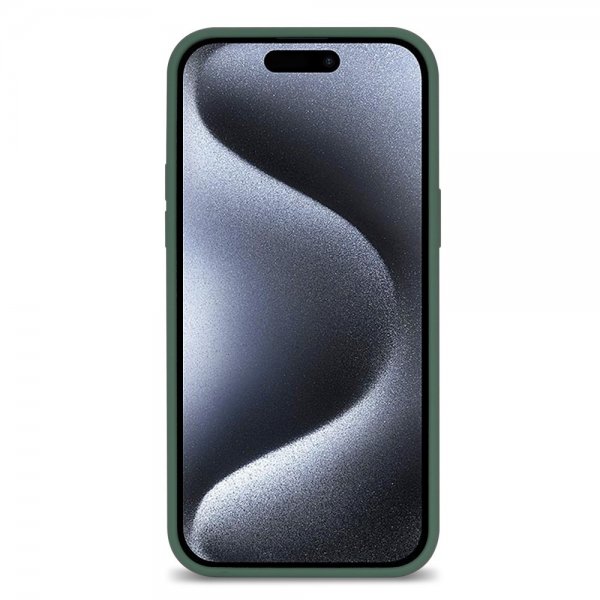 iPhone 15 Pro Max Deksel Silikon Grønn