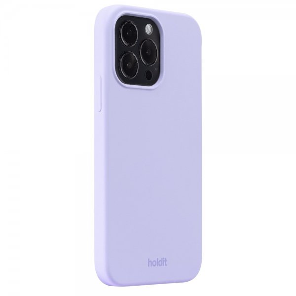 holdit iPhone 15 Pro Max Deksel Silikon Lavendel