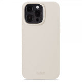 holdit iPhone 15 Pro Max Deksel Silikon Light Beige