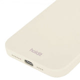 holdit iPhone 15 Pro Max Deksel Silikon Soft Linen