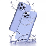 X-Level iPhone 15 Pro Max Deksel Silikontekstur Svart