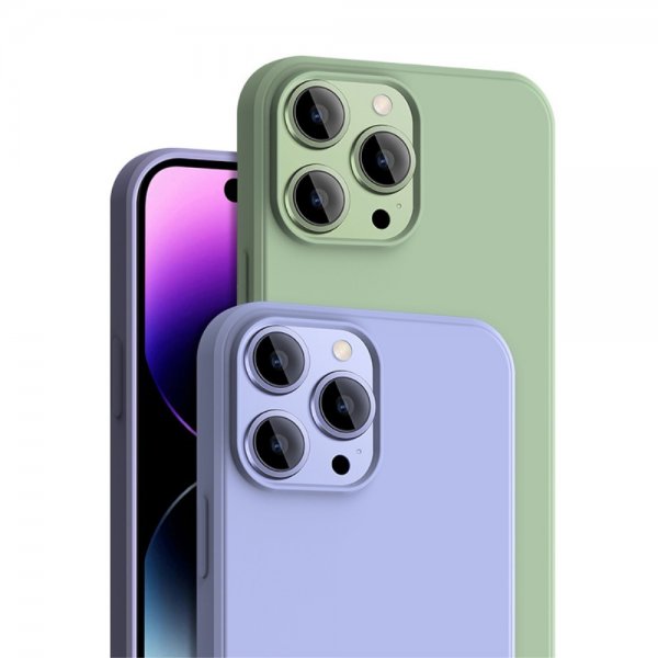 X-Level iPhone 15 Pro Max Deksel Silikontekstur Svart
