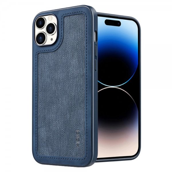 X-Level iPhone 15 Pro Max Deksel Linjeskjøting Blå