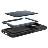 Spigen iPhone 15 Pro Max Deksel Slim Armor CS Metal Slate