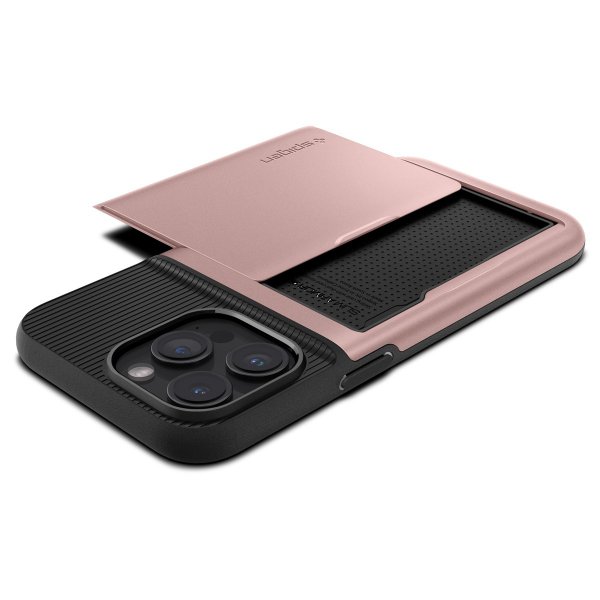 Spigen iPhone 15 Pro Max Deksel Slim Armor CS Rose Gold