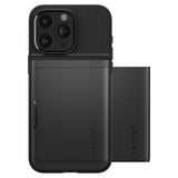Spigen iPhone 15 Pro Max Deksel Slim Armor CS Svart
