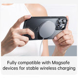 Baseus iPhone 15 Pro Max Deksel Smart Ring Series MagSafe Svart