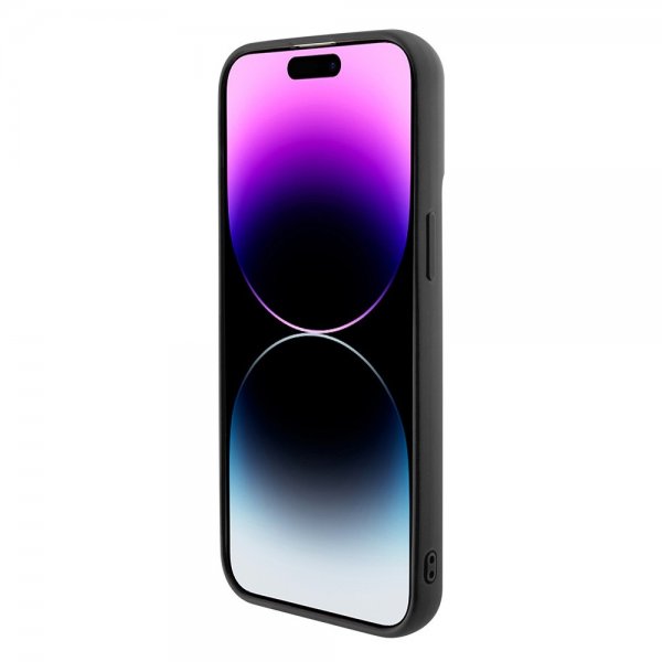 Guess iPhone 15 Pro Max Deksel Square Mirror Svart
