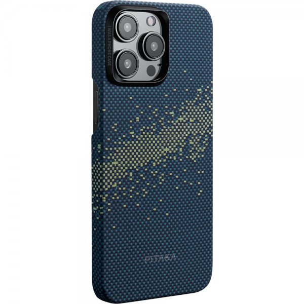 Pitaka iPhone 15 Pro Max Deksel StarPeak MagEZ Case 4 Milky Way Galaxy