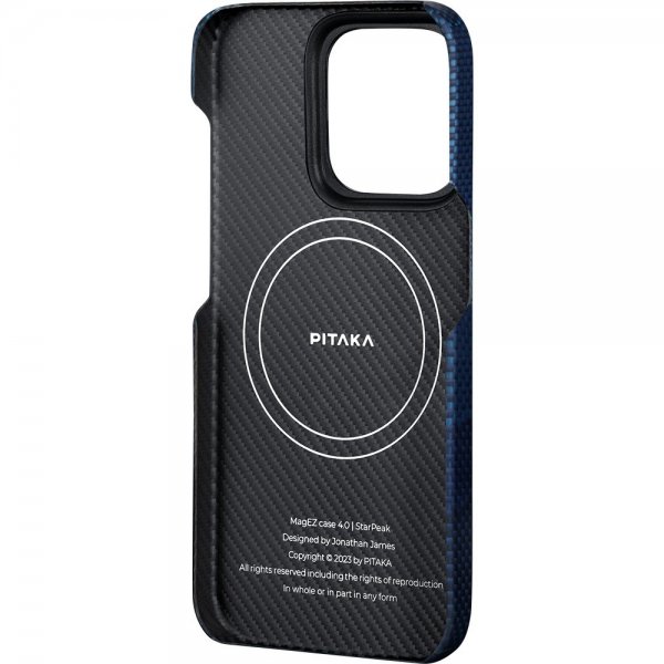Pitaka iPhone 15 Pro Max Deksel StarPeak MagEZ Case 4 Over the Horizon