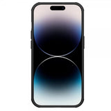 Nillkin iPhone 15 Pro Max Deksel Super Frosted Shield Pro Logo Hole Svart
