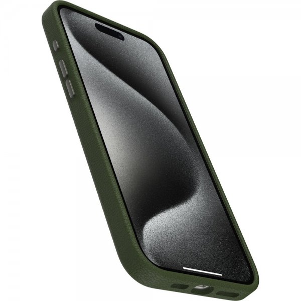 Otterbox iPhone 15 Pro Max Deksel Symmetry Cactus Leather MagSafe Cactus Groove