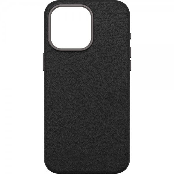 Otterbox iPhone 15 Pro Max Deksel Symmetry Cactus Leather MagSafe Noir Ash