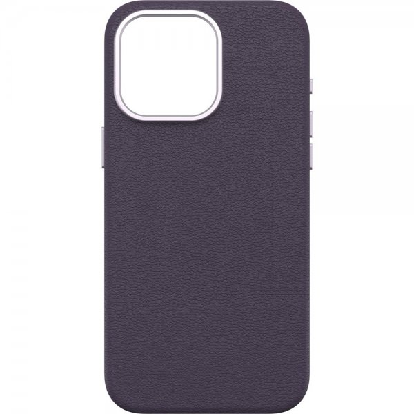Otterbox iPhone 15 Pro Max Deksel Symmetry Cactus Leather MagSafe Plum Luxe