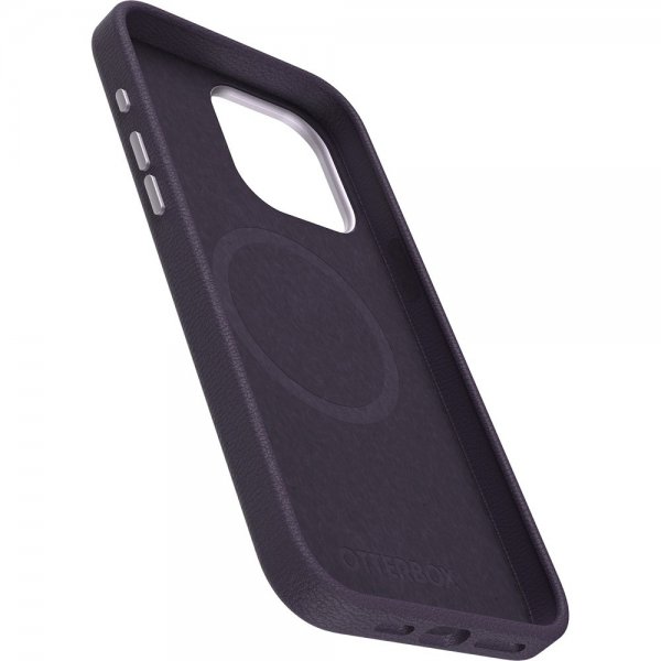 Otterbox iPhone 15 Pro Max Deksel Symmetry Cactus Leather MagSafe Plum Luxe