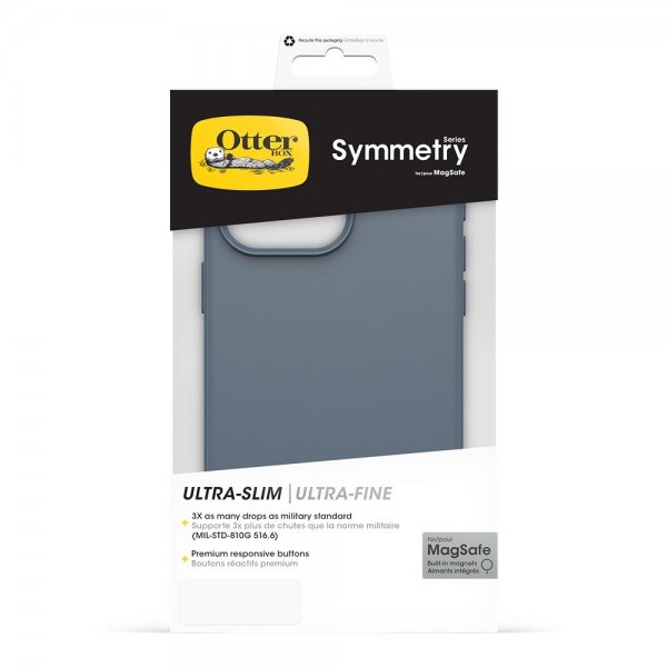 Otterbox iPhone 15 Pro Max Deksel Symmetry MagSafe Bluetiful