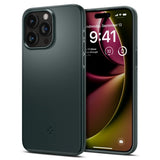 Spigen iPhone 15 Pro Max Deksel Thin Fit Abyss Green