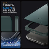 Spigen iPhone 15 Pro Max Deksel Thin Fit Abyss Green