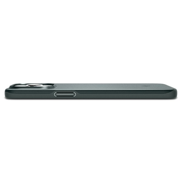 Spigen iPhone 15 Pro Max Deksel Thin Fit Abyss Green