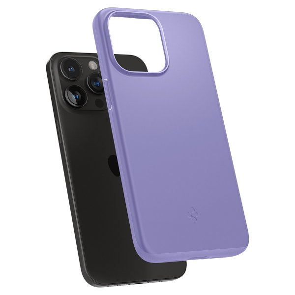 Spigen iPhone 15 Pro Max Deksel Thin Fit Iris Purple