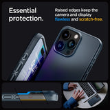 Spigen iPhone 15 Pro Max Deksel Thin Fit Metal Slate
