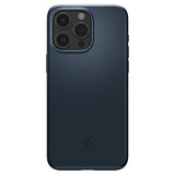 Spigen iPhone 15 Pro Max Deksel Thin Fit Metal Slate