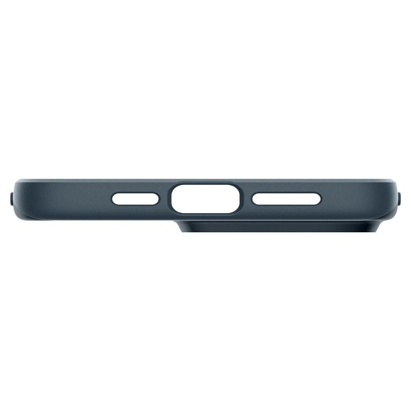 Spigen iPhone 15 Pro Max Deksel Thin Fit Metal Slate