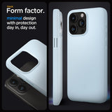 Spigen iPhone 15 Pro Max Deksel Thin Fit Mute Blue