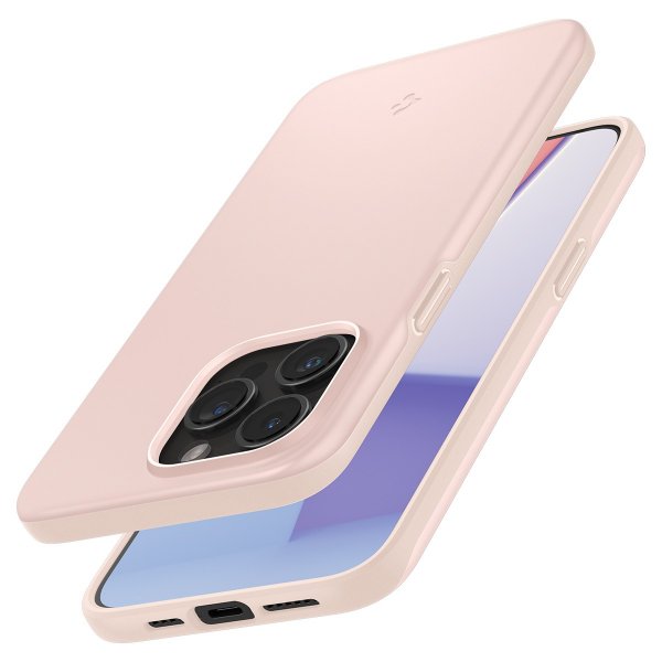 Spigen iPhone 15 Pro Max Deksel Thin Fit Pink Sand