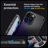 Spigen iPhone 15 Pro Max Deksel Thin Fit Svart