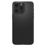 Spigen iPhone 15 Pro Max Deksel Thin Fit Svart