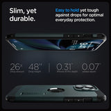Spigen iPhone 15 Pro Max Deksel Tough Armor MagFit Abyss Green