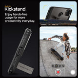 Spigen iPhone 15 Pro Max Deksel Tough Armor MagFit Gunmetal